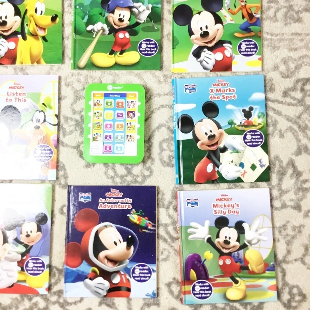 My Read Lot of 9 Disney Mickey Books Reader